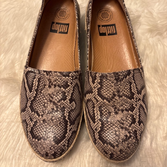 Fitflop 8 Casa Leather Comfort Sneaker Loafer Shoe - Picture 4 of 9